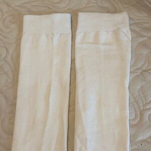 White long “over the knee” socks
